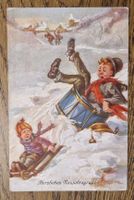 Rutschig lustiger Neujahrsgruss 1931, n. Luzern Frl. Muff