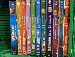 DVD Sammlung Grey's Anatomie 11 Boxen