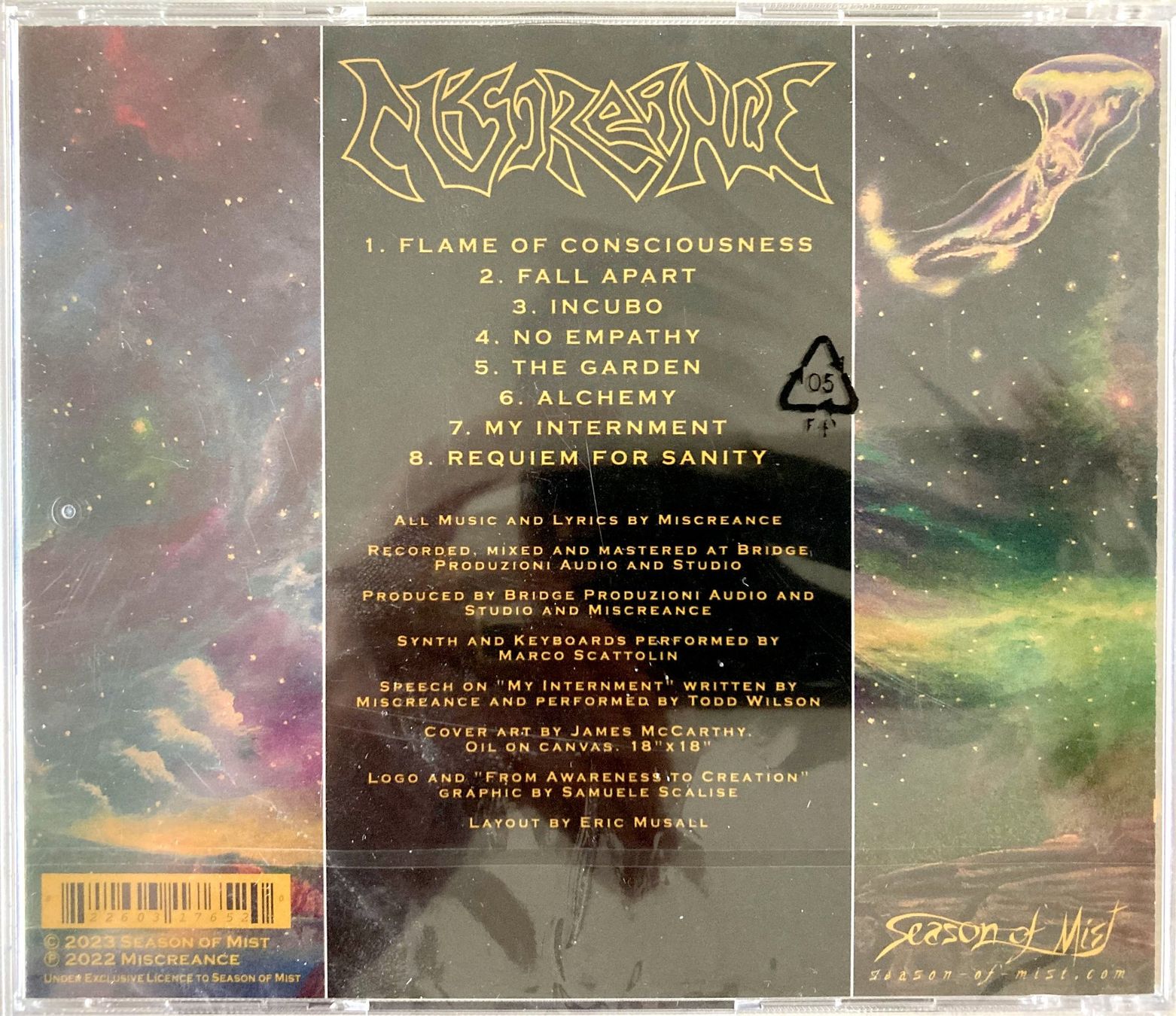 CDs: MISCREANCE - CONVERGENCE – Neu und originalverpackt aus Bottens von hotter-than-hell 1