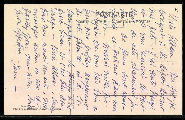 Cartoline postali: Lithographie Champvent, Chateau, Schloss – Usato da Berlin venduto da bartko-reher 1