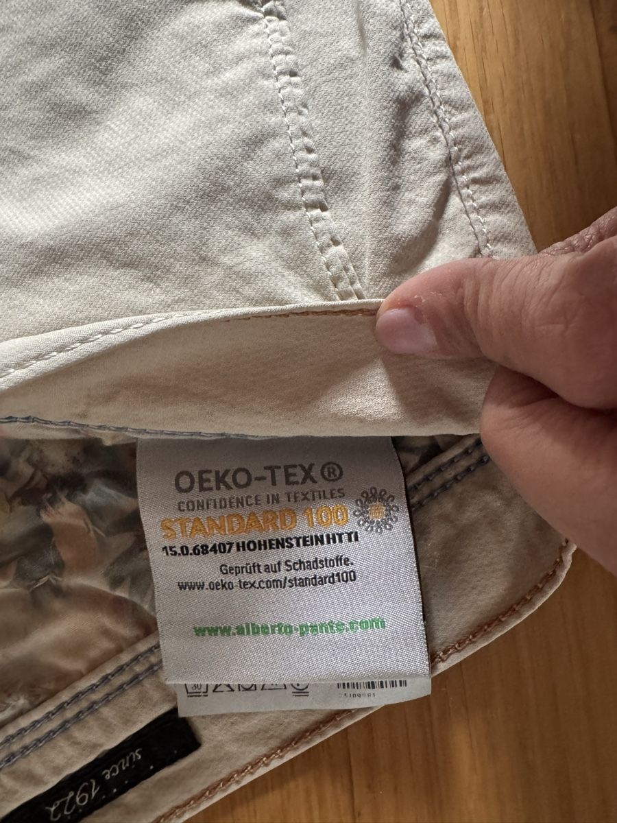 Pantaloni: Men's Beige Chinos 32/32 - Alberto – Nuovo (secondo la descrizione) da Vevey venduto da gun_q2g2 6