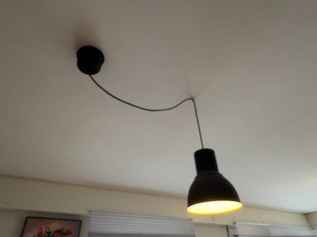 Lampadari & plafoniere: plafonnier noir – Usato da Genève venduto da Johnny345