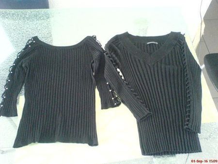 2 neue stretch sexy Pullis mit Strass +