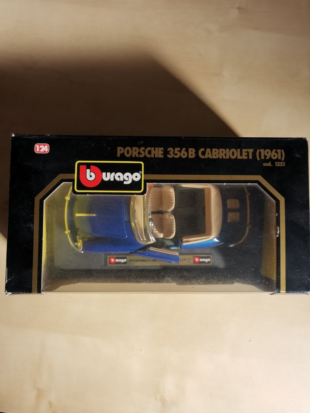 Bburago Modellautos: Porsche 356 B Cabriolet 1961 burago – Neu und originalverpackt aus Mendrisio von Spesetta 1