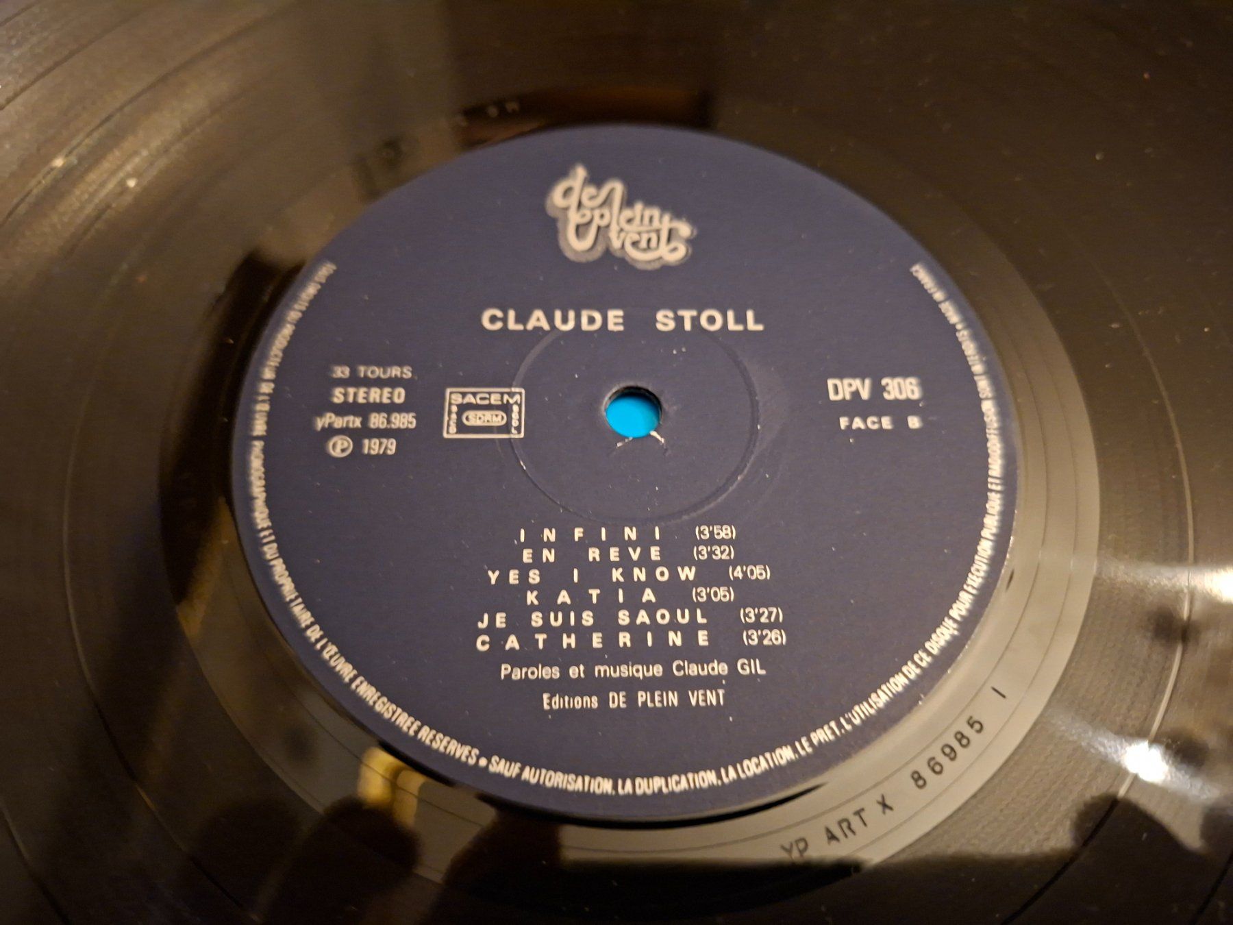 Dischi in vinile: Rare LP - Claude Stoll - Disco/Funk - Dédicacé – Usato da Bernex venduto da Wannabehasbeen01 5