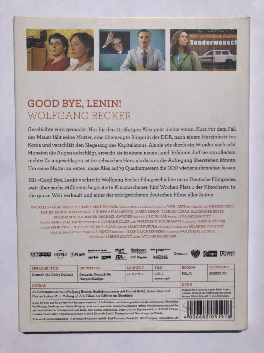 Tutti i DVDs: DVD: Good Bye, Lenin! – Usato da Langenthal venduto da J_L49 1