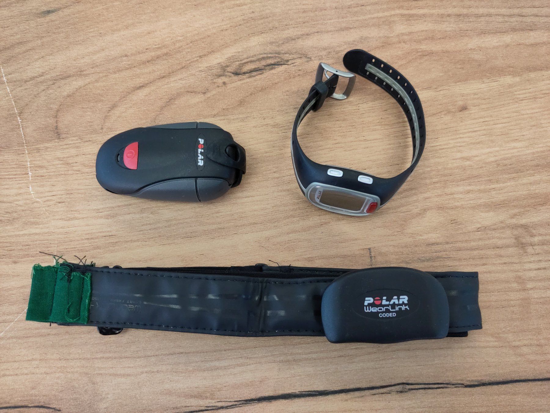 Misurare: Polar RS200: Uhr + Brustgurt + Schrittzähler – Usato da Novaggio venduto da GreenWebSolutions