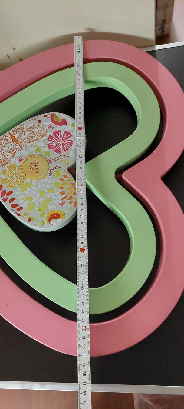 Tutte le decorazioni: Herz Deko Holz stabil neuwertig zum gestalten Plottern – Nuovo (secondo la descrizione) da Muri AG venduto da nindo1 3