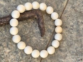 Armband aus Tagua Nuss das pflanzliche Elfenbein Gr. XL-XXL
