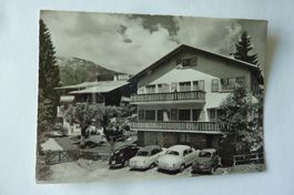 POSTKARTE VOR PENSION SULIVA UND DÉPENDANCE GARTMANN FLIMS