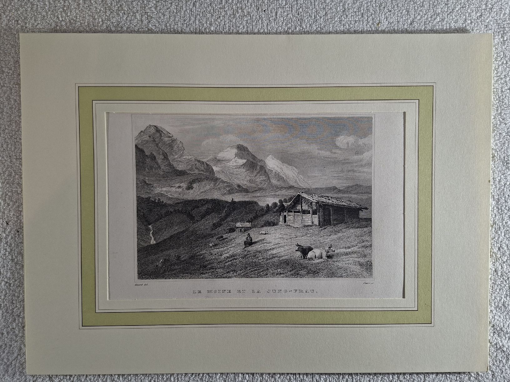Incisioni: Lot 14, 5 Stiche berner Oberland  – Usato da Grindelwald venduto da carro5