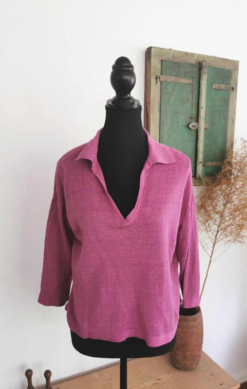 Nile Maglioni & Felpe: Nile sommerlicher Leinen Pulli Gr.XS oversized bis M – Usato da gachnang venduto da tibus1