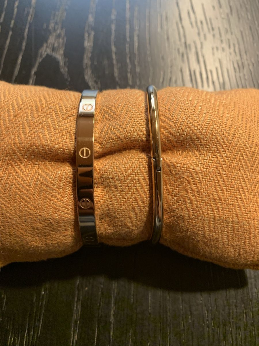 Bracciali & Braccialetti: 2 Armreifen / Armbänder Roségold – Usato da Klosters venduto da ARI1908 3