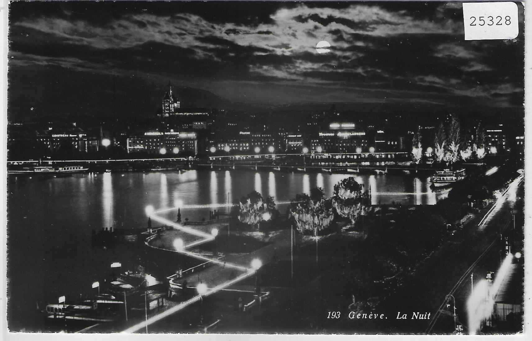 Cartoline postali: Geneve - La Nuit – Antico da Ettingen venduto da Kartenplanet