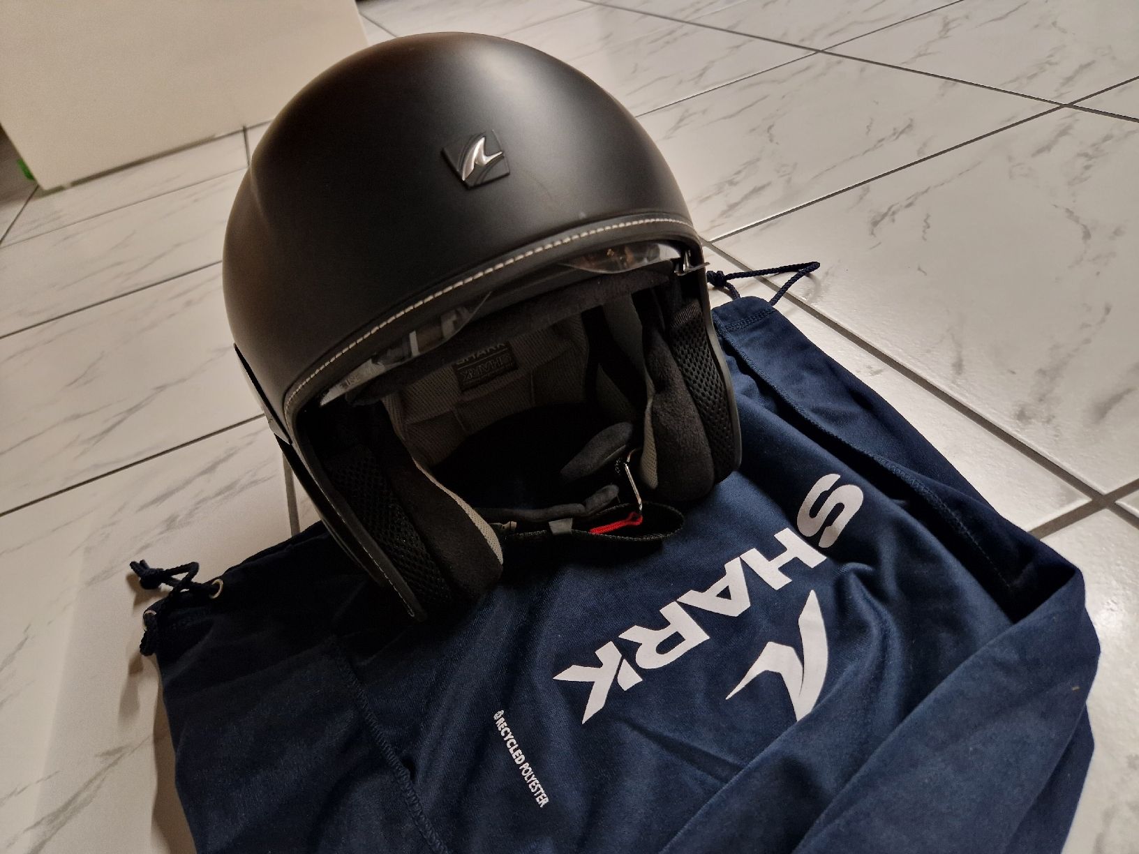 Caschi & visiere: Shark Motorradhelm Jethelm – Usato da Arbon venduto da len_7mtx
