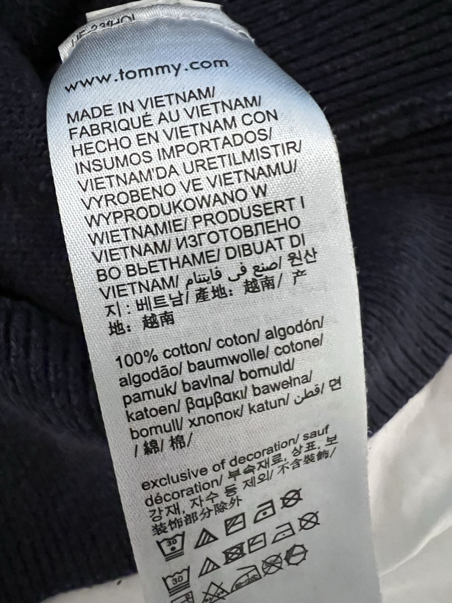 Tommy Hilfiger Maglioni & Felpe: TOMMY HILFIGER PREMIUM COTTON STRICKPULLI NAVY GR XS – Usato da Basel venduto da theo-g77 3