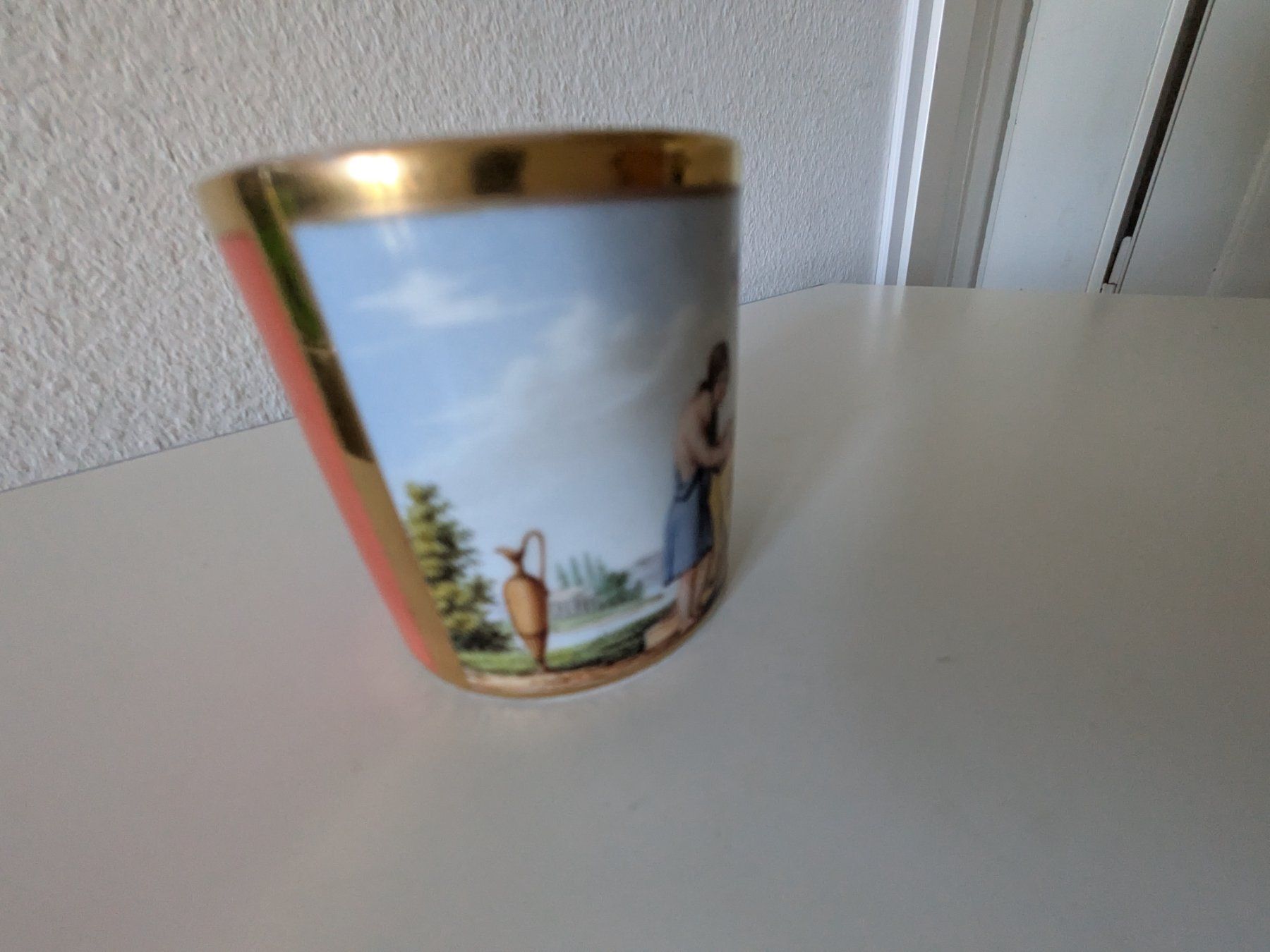Tassen: Antike handbemalte Tasse – Gebraucht aus Emmen von magelan 9