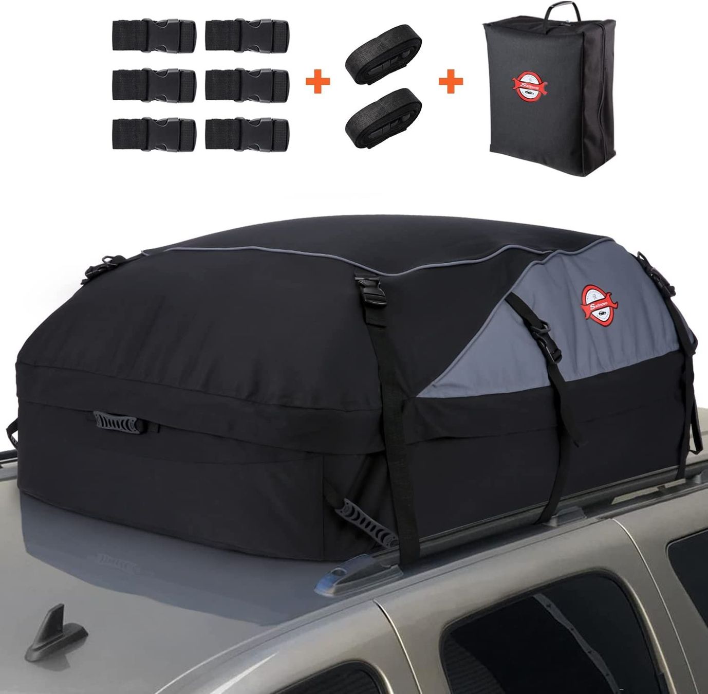 Dachboxen: Dachbox 580L Faltbare Auto Dachkoffer Gepäckbox Wasserdicht – Neu und originalverpackt aus Herisau von Serenco