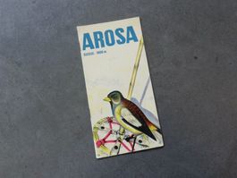Werbebroschüre Arosa, 1934