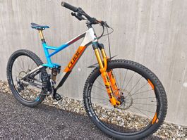 Cube Stereo 150 carbon fully enduro mtb velo bike XL