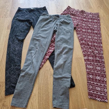 3er Set Leggings, Grösse S