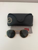 Sonnenbrille Ray-Ban Round Metal Gold