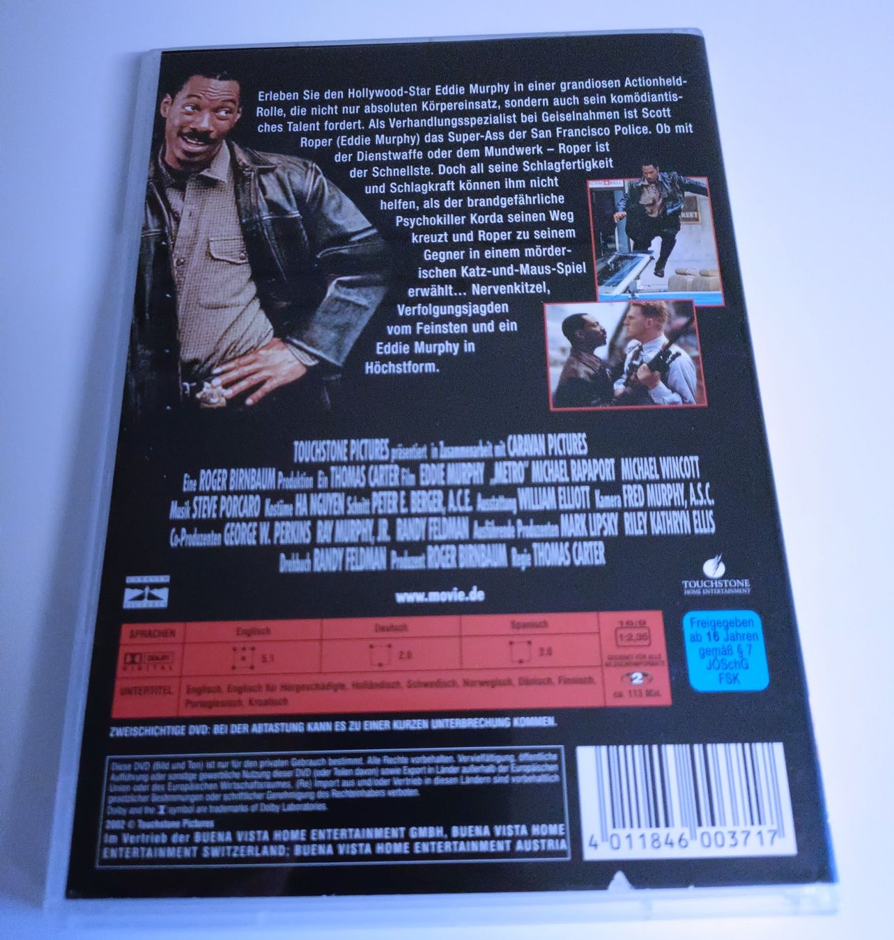 Tous les DVDs: METRO DVD mit Eddie Murphy – D'occasion à Köniz par Movieportal007 1