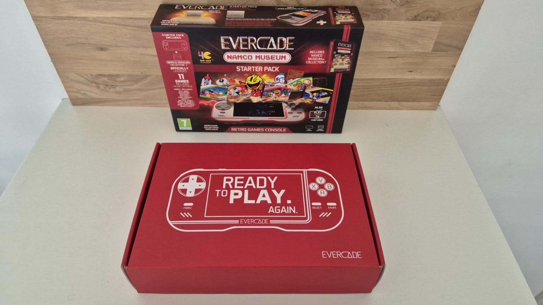Evercade Console: Evercade Starter Pack Retro Games Console Namco Museum - Neu – Nuovo (secondo la descrizione) da Bassersdorf venduto da retrolab 3