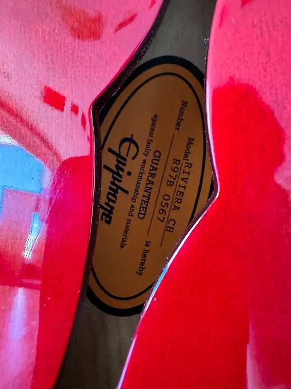 Musikinstrumente: Vintage Epiphone Riviera ES-335 – Gebraucht aus Romanshorn von fatalswitzerland 2