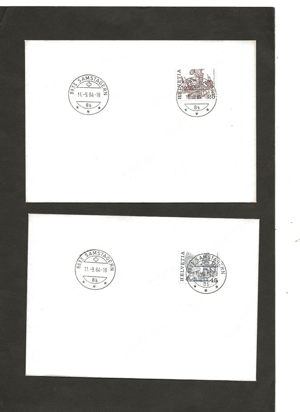 Tutti i francobolli: Schweiz 22 FDC Einzelfrankaturen – Usato da Au ZH venduto da xelagreb01 6