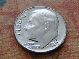 USA ONE DIME 1980