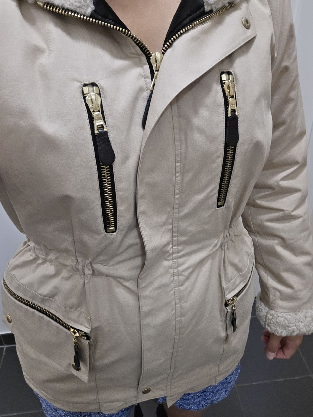 Sandro Jacken: New Sandro Beige Jacket – Neu (gemäss Beschreibung) aus Zürich von lit_n7pb 3