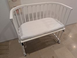 Beistellbett mit Matratze