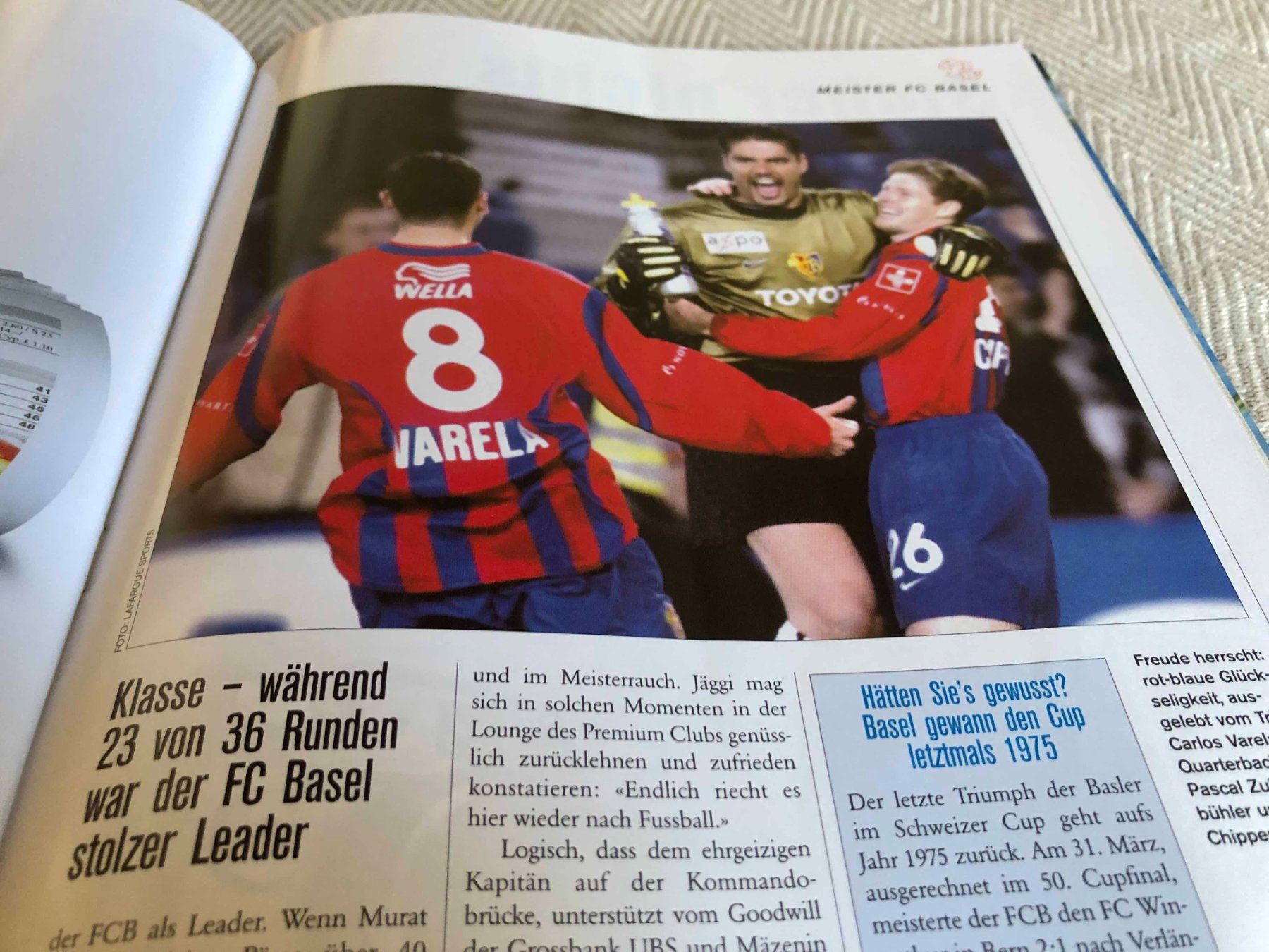 Zeitschriften & Magazine: FC BASEL - GC / Matchprogramm Cupfinal 2002 – Gebraucht aus Aarberg von umearocks 4