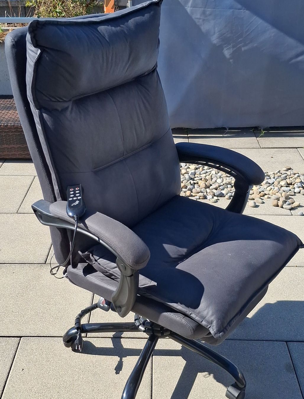 Sedie: Bürostuhl schwarz mit Massagefunktion gebraucht – Usato da Mellingen venduto da mic_6ghc