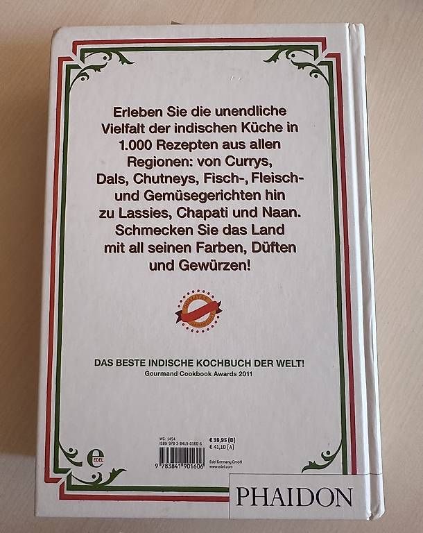 Libri: Indien 1000 Rezepte – Usato da Rosshäusern venduto da pat_5tl7 1