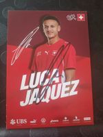 Luca Jaquez - handsignierte SFV Karte