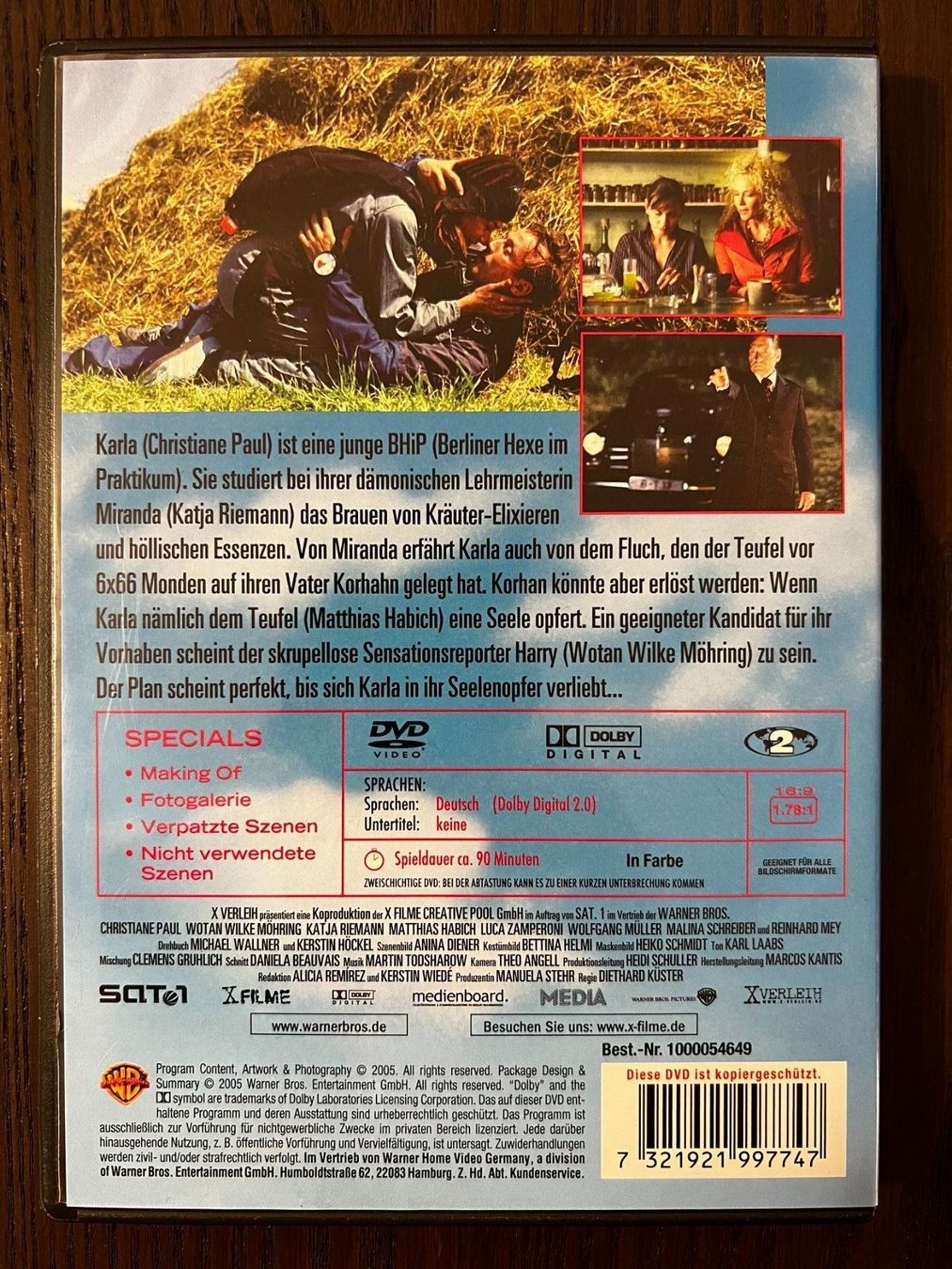 Tutti i DVDs: Küss mich Hexe! – Usato da Zürich venduto da FilmFreunde 1