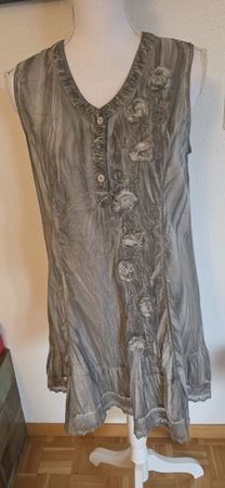 Boysen's Sommerkleid, Gr. 36, Grau, leicht und luftig!