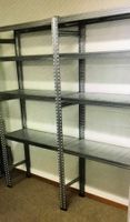 Industrie Steckregal 2 x 1200 x 400 x 1972 mm = 2.40 m (Neu)