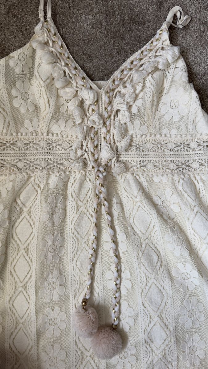 Robes: Boho Kleid • Robe dentelle S/M – D'occasion à Vuippens par Anna_as 4