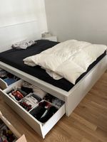 140x200 cm Bett mit Schubladen (bis Montag verfügbar!)