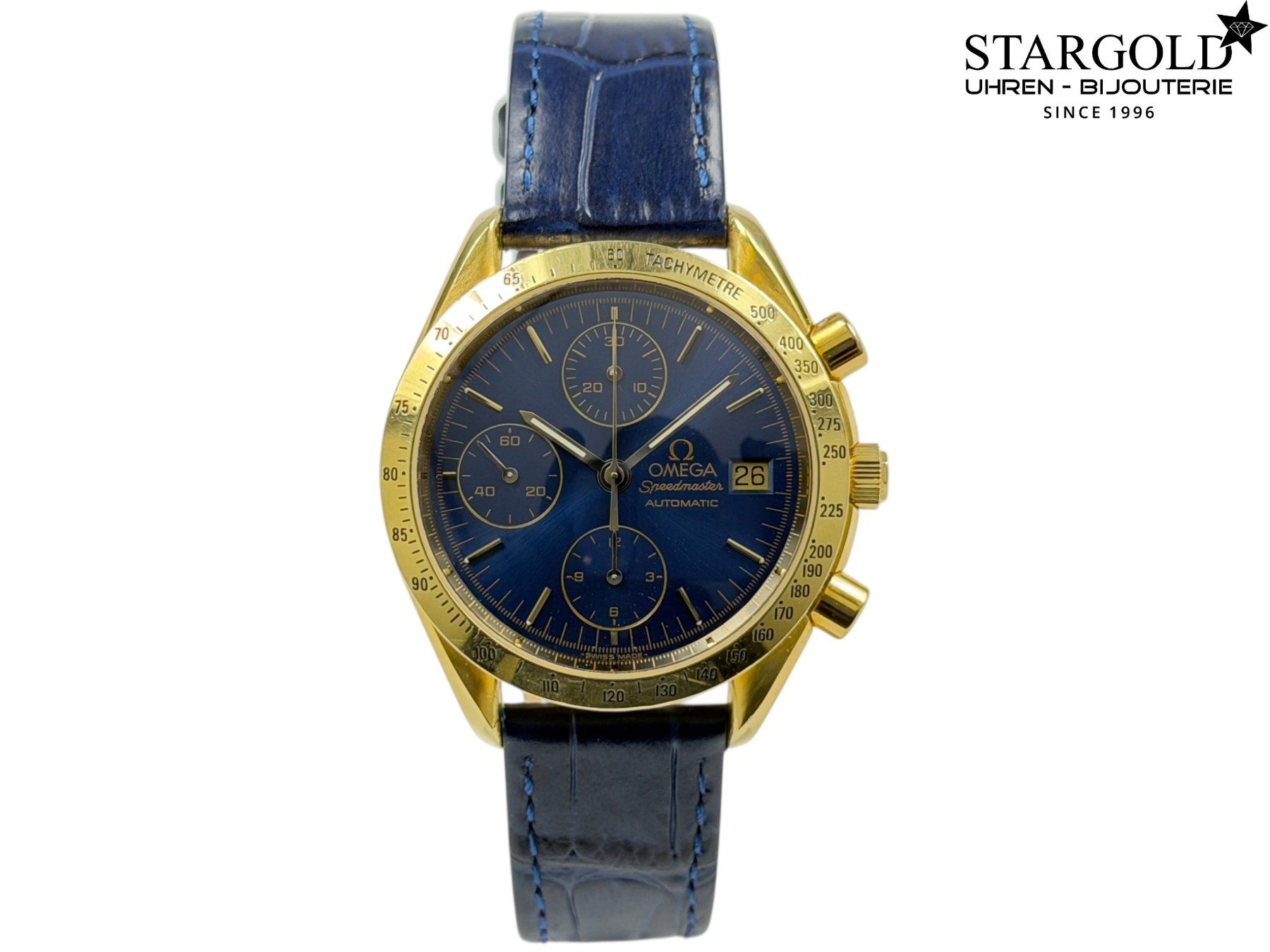 Omega Orologi: Omega Speedmaster Date Chronograph – Usato da Zürich venduto da Stargold-Uhren