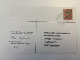 Dokument von Eggenwil AG, 1974
