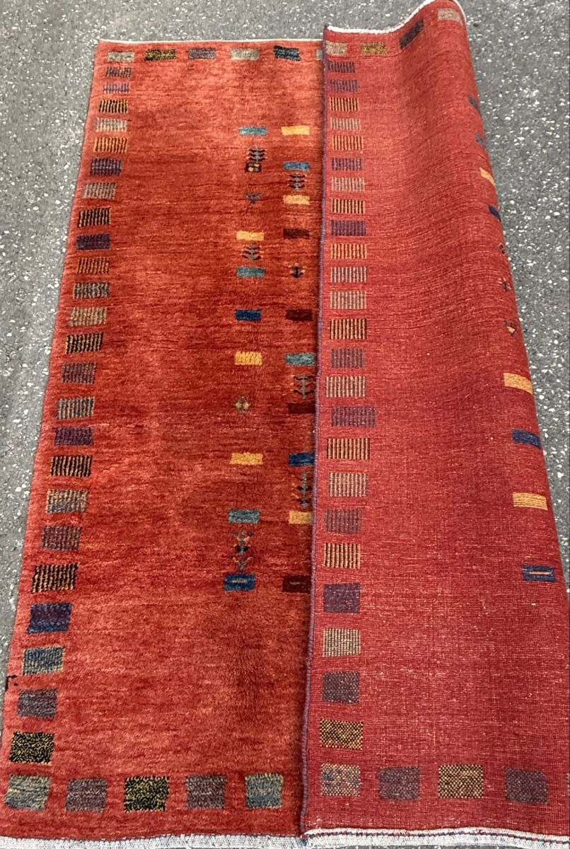 Gabbeh Teppiche: Wunderschöner Perserteppich Gabbeh 184x145.cm – Gebraucht aus Sempach von Star7 2