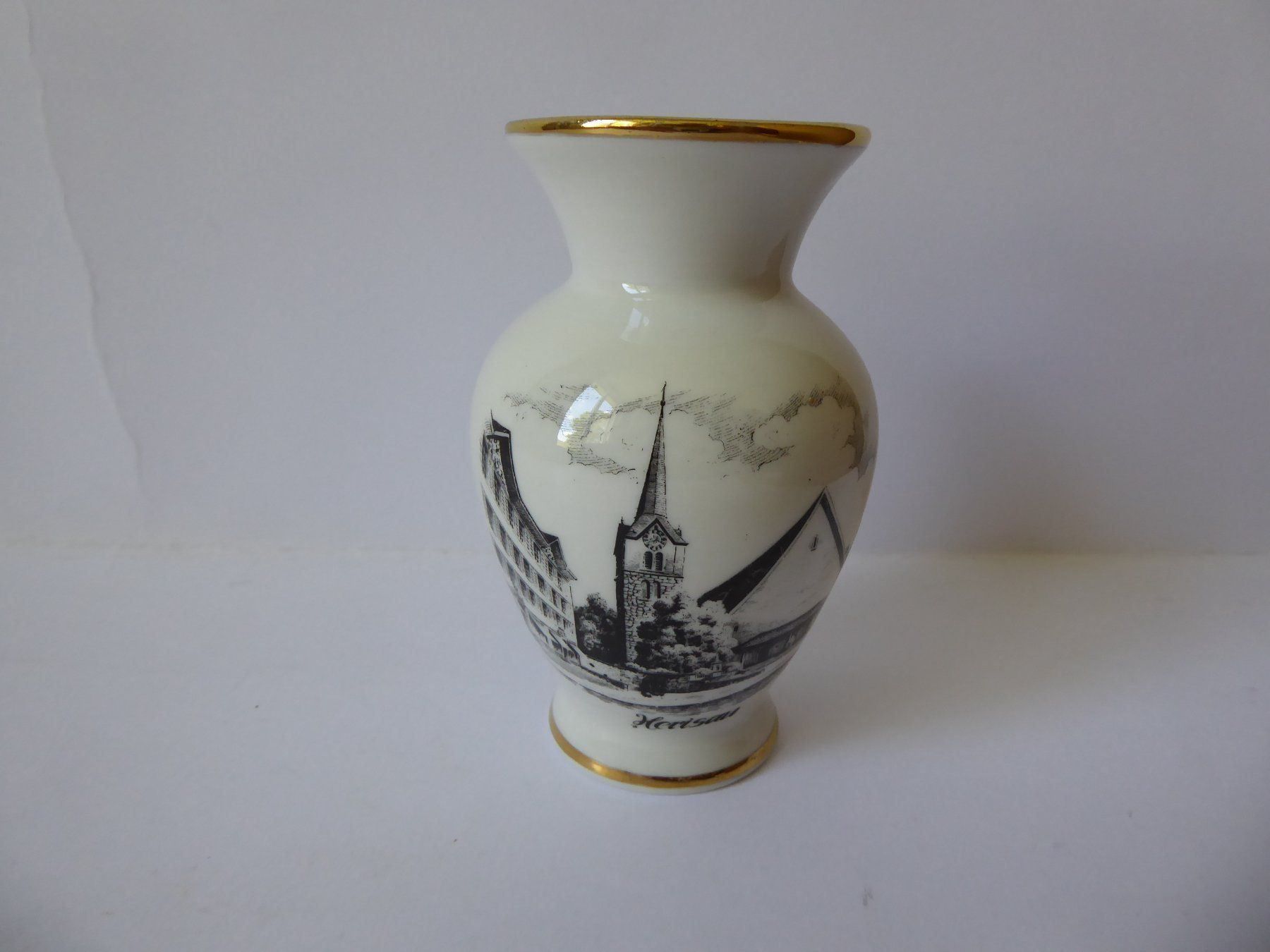 Vasi & Recipienti: Vase Herisau AR, Ottlinger, CH, antik – Usato da Turbenthal venduto da Panau