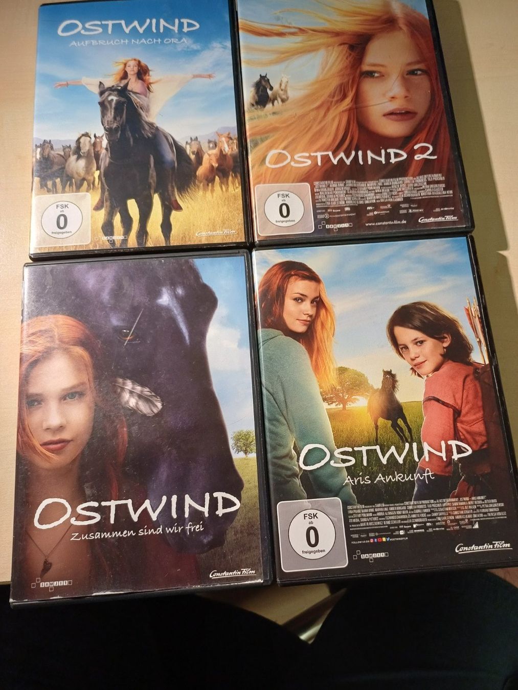 Tutti i DVDs: Ostwind - Set 4 DVD – Usato da Egliswil venduto da Cracky81