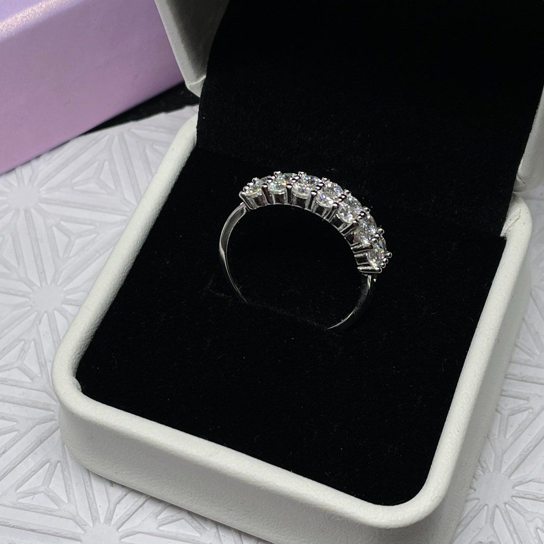Ringe: Moissanite Ring, Silber 1.4ct - Gr. 59 – Neu (gemäss Beschreibung) aus Thun von Creative-Art-Tess 6