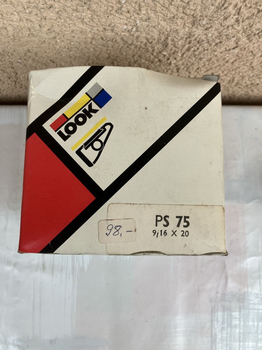 Look Pezzi di ricambio: NOS Look PS75 Rennvelo Pedale  – Usato da Trimbach venduto da cendira 1