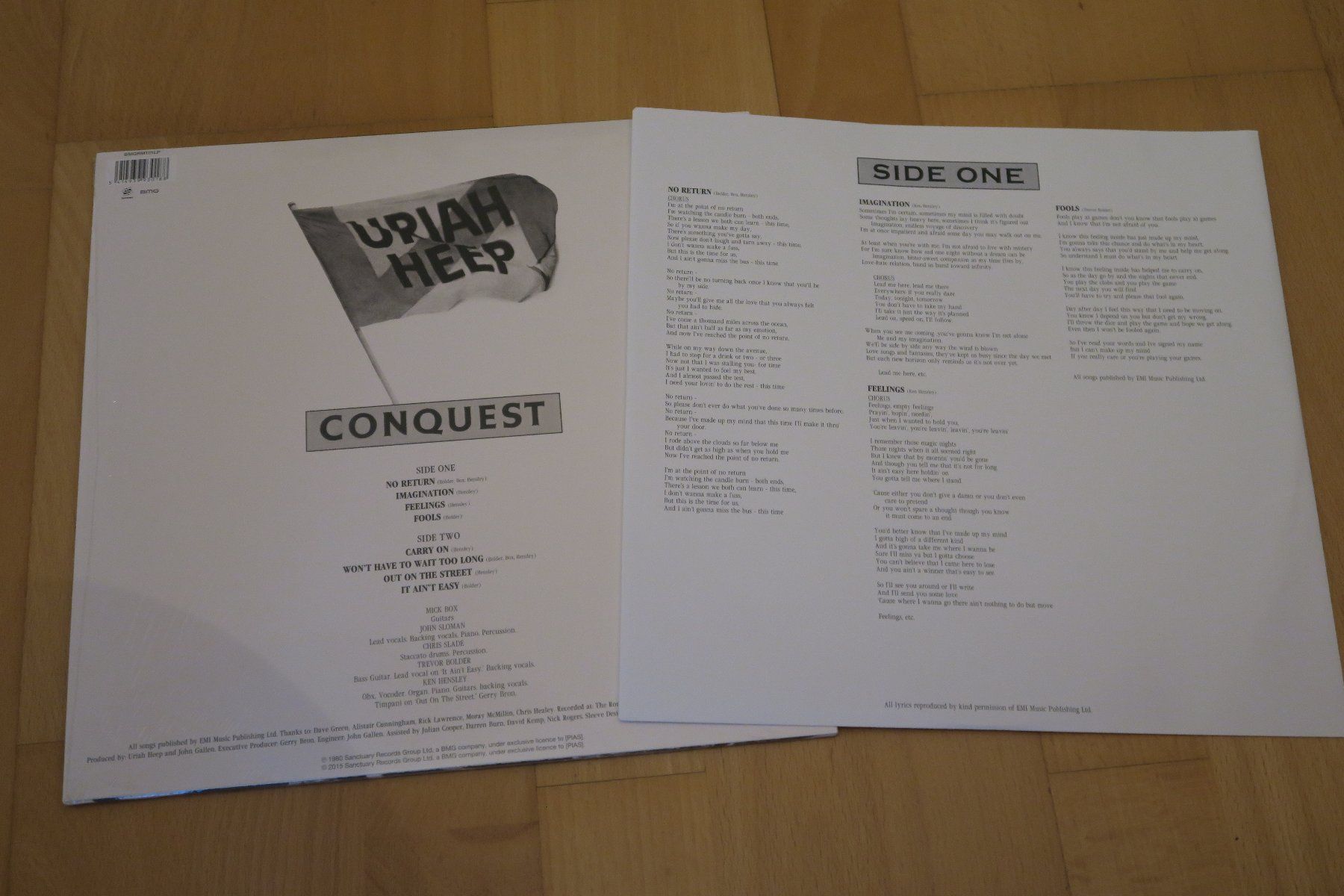 Dischi in vinile: Uriah Heep – Conquest – Usato da Thun venduto da Karibu70 2